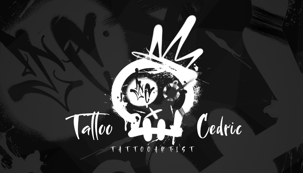 TattooCedric – Logo mit Schädelkrone